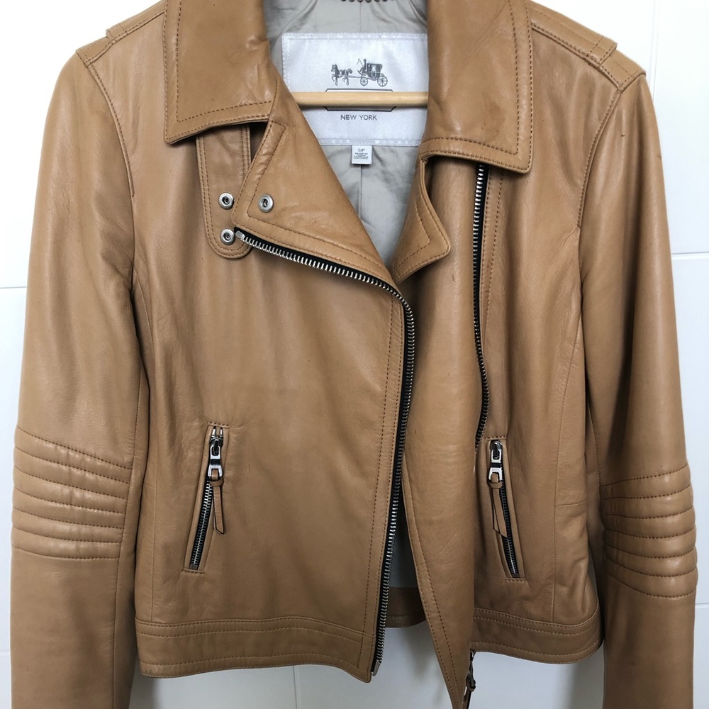 Coach Leather Jacket